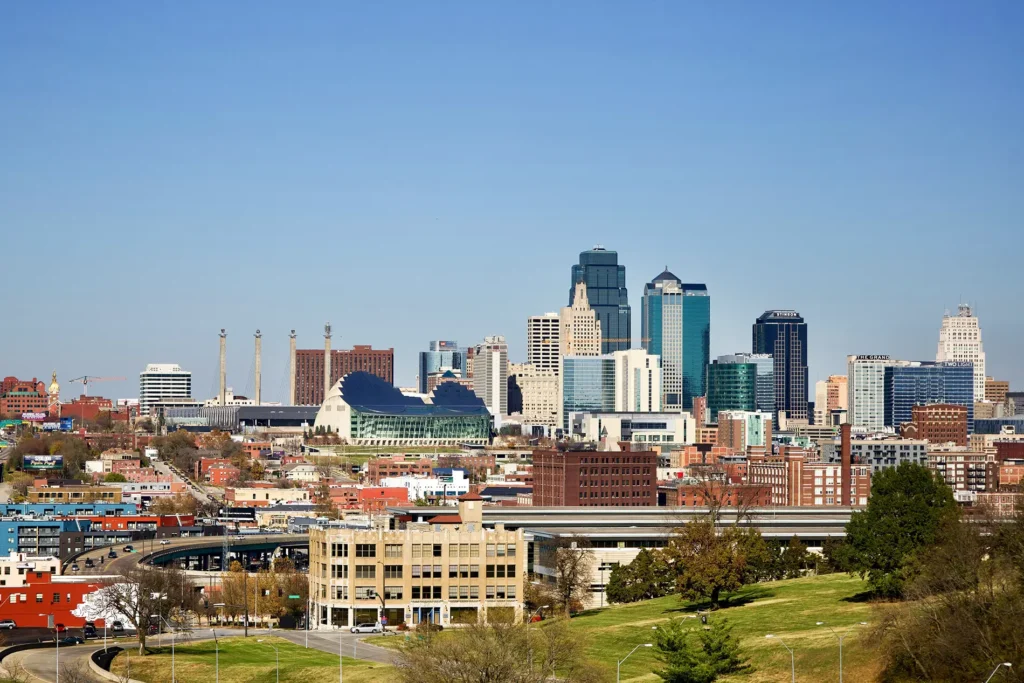 Kansas City Downtown Skyline