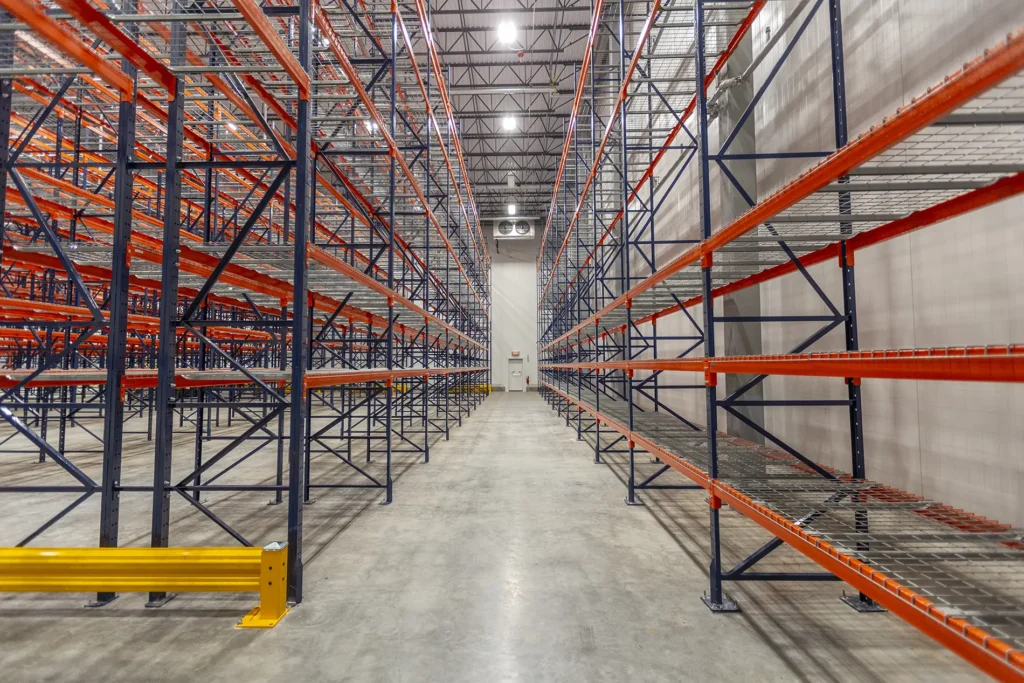 Kuna Food Freezer Cold Storage Facility interior storage