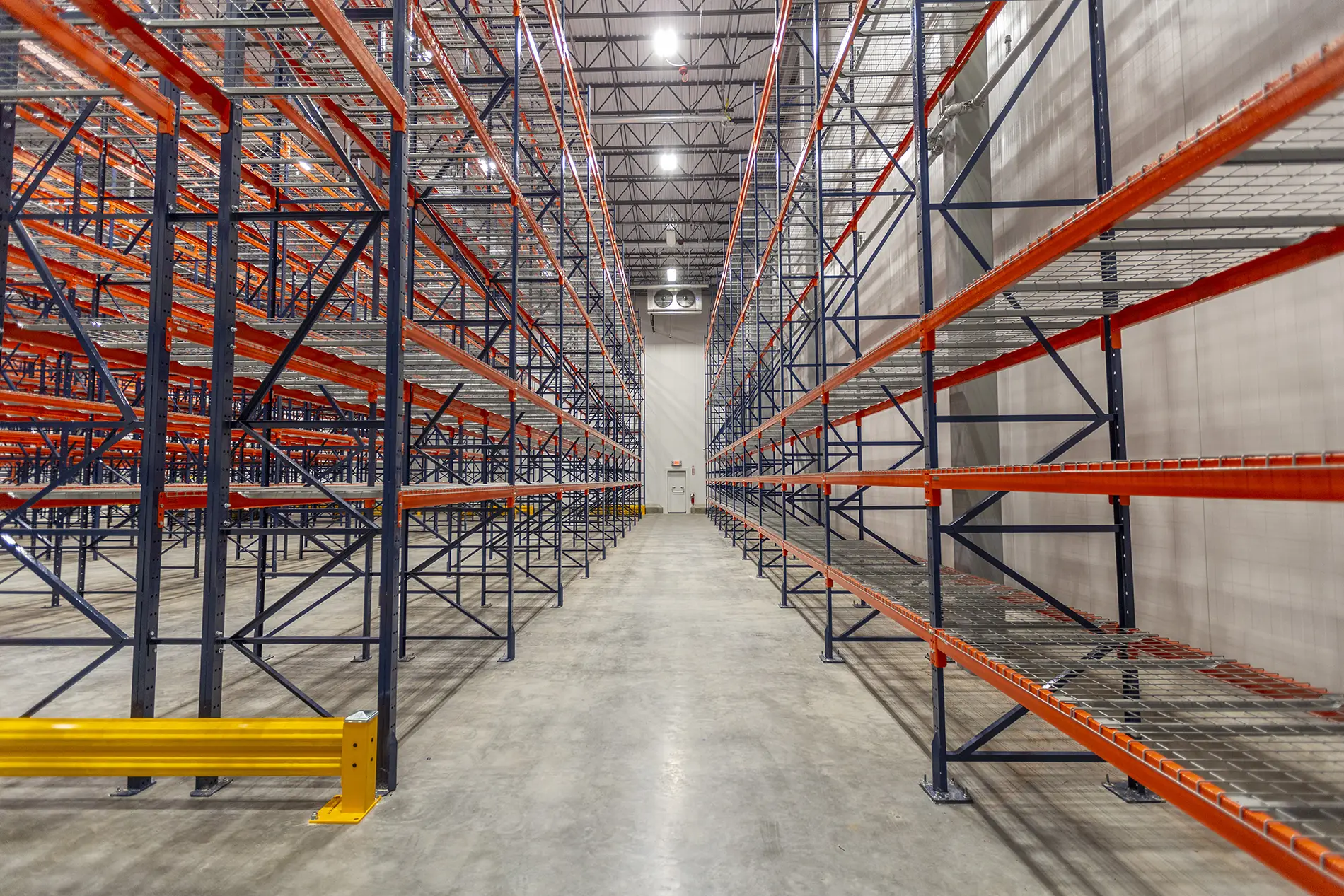 Kuna Food Freezer Facility interior storage