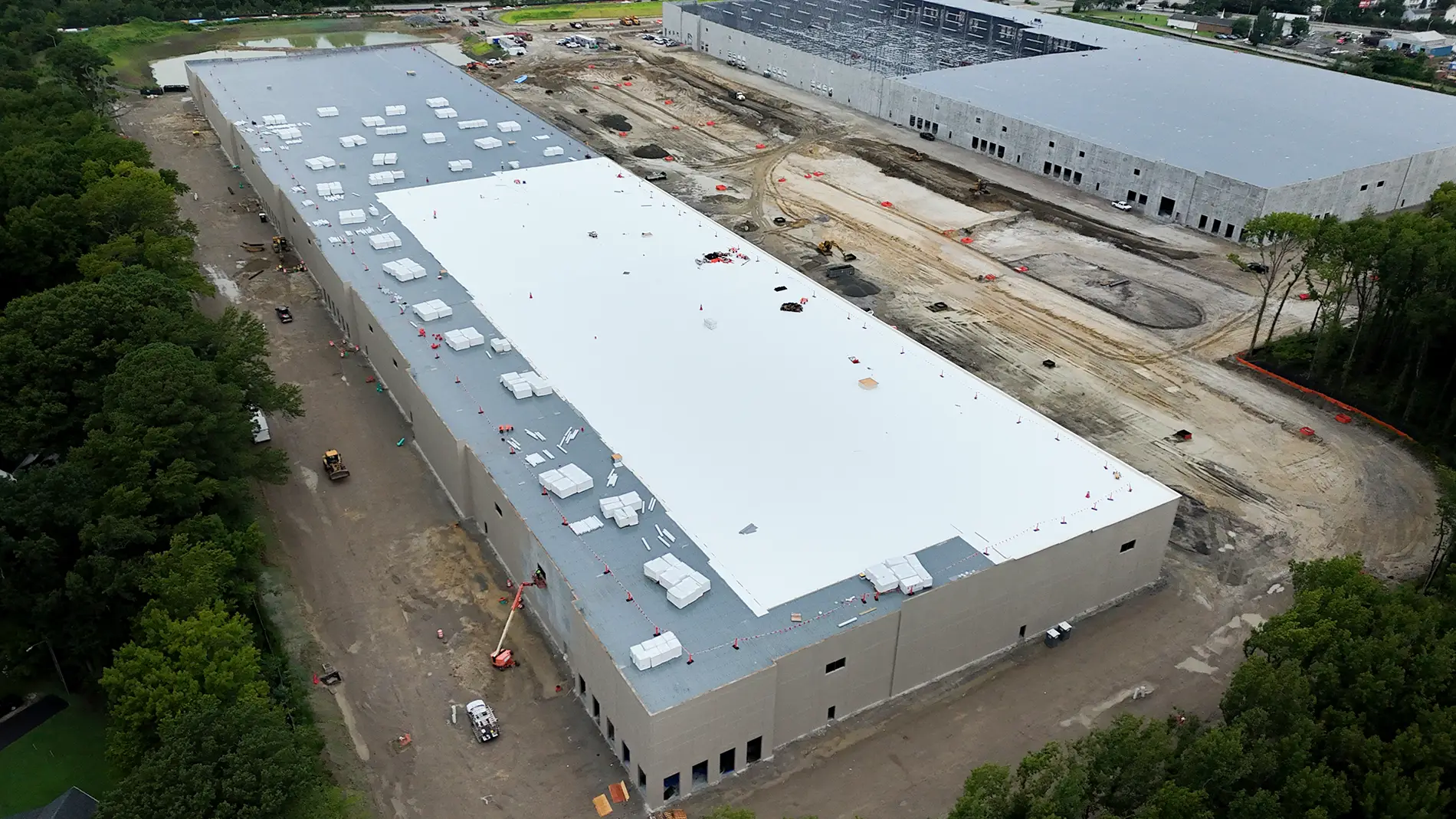 Phenix Commerce Center commercial facility drone